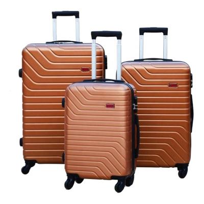 China Fashionable Wholesale Cheap Price ABS Luggage 20/24/28 Travel Carry On Luggage Sets Suitcase for sale