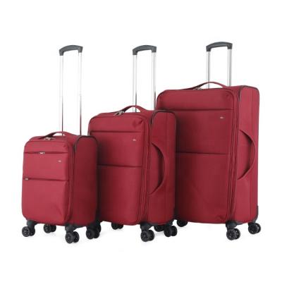 China Hot Selling Fashionable Cheap Price Soft 20/24/28 3 Piece Luggage Travel Bags For Travel Set Trolley Bag for sale