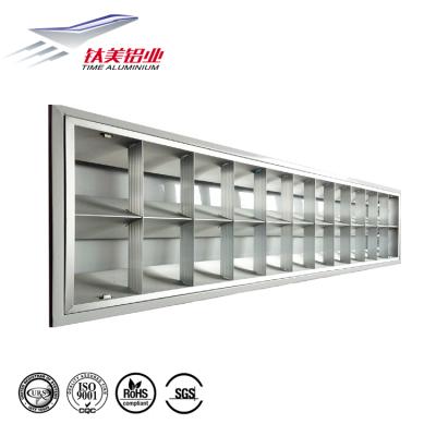 China Decorations aluminum profile for integrated led light bar display, curved aluminum bar for led sign for sale