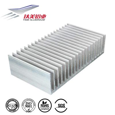 China Aluminum Heat Sink Aluminum Extruded Radiator Radiator With Custom CNC Machining for sale