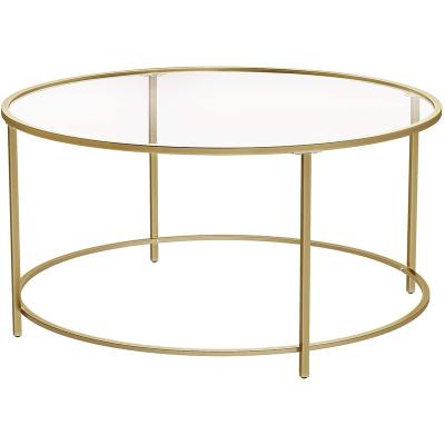 China Factory Outlet Adjustable Smart Round Cheap Glass Tea (Other) Table Set With Modern Metal Frame Luxury Living Room Furniture Square Coffee Table for sale