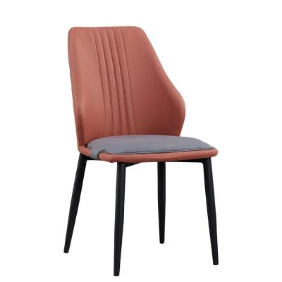 China Wholesale Luxury Home Indoor Metal Legs Modern Furniture Room Dining Chair for sale