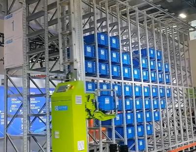 China Mini Load ASRS Stacker voor karton / doos Automatisch Racking Systeem Te koop