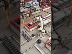 6 Axis Industrial Robotic Automation Integration Max Load 80kg Auto Industry Transport