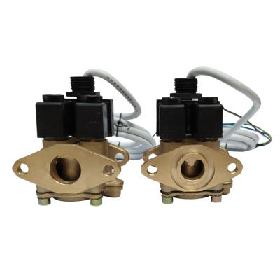 China General DC AC 12V 24V Dual Way Diesel Fuel Solenoid Valve For High Grade Fuel Dispenser for sale