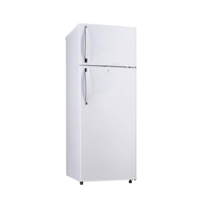 China 212L Perfect Hotel Quality Use Double Door Low Noise Home Refrigerator For Home for sale