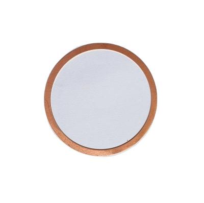 China Durable Hot Sale 90*80*0.5 Copper Metal Carbon Brass Gold Small Round Flat Shape Gasket Gasket for sale