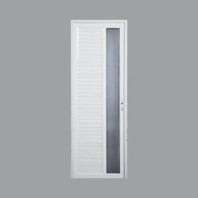 China Waterproof Modern Steel Wood Panel Bedroom Doors PVC Coated Solid Cheap Wood Interior Doors for sale