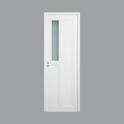 China American Factory OEM Pvc Interior Doors Wpc Steel Soundproof Cheap Panel Door Waterproof for sale