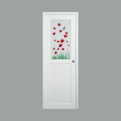 China Awa And Wers Certified Upvc Waterproof French Galley Casement Glass Door Panel Insert for sale