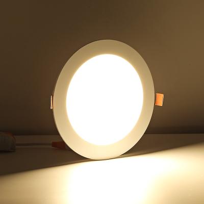 China Desktop factory price large 3w 4w 5w 6w 9w 12w 18w 22w 24w round led panel light led recessed panel light 8 inch jade panel light for sale