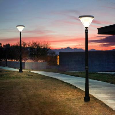 China Garden Bollard Ip65 Modern Decorative Solar Led Lawn Light Outdoor Garden Lighting Waterproof Solar Led Pathway Park Garden Light for sale