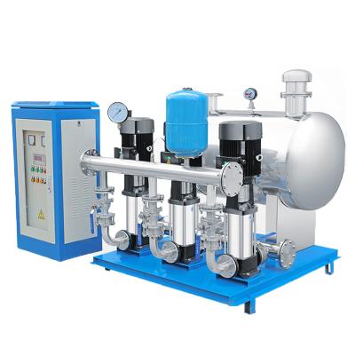 China Commercial Buildings Stainless Steel Non Negative Pressure Water Supply Unit for sale