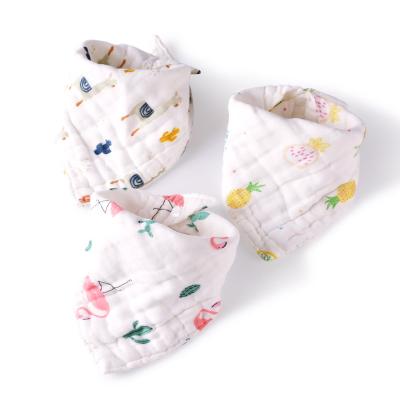 China Washable Burp Cloths Baby Drool Bibs Colorful Bandana Bib For Baby for sale