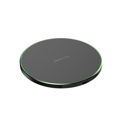 China High Quality Custom LOGO Brand Ultra Thin Aluminum 10W Mobile Phone Wholesale OEM Small Quantity Fast Mobile Phone Wireless Charger Protection for sale