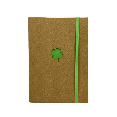 China Wholesale Cheap Eco-friendly Natural Softcover Notebook Cork Softcover Custom Logo A5 for sale