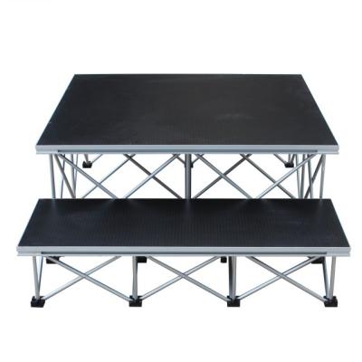 China Most popular updated spider smart stage, portable truss stage en venta