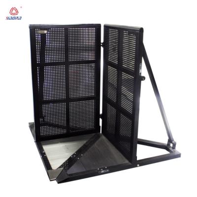 China aluminum folding safety barrier stage fence stage barrier for sale