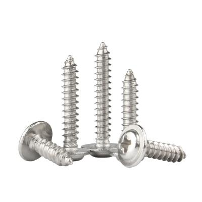 China Grade 10.9 Phillips Washer Head Screw M6 M8 Self Tapping Washer Head Screws for sale