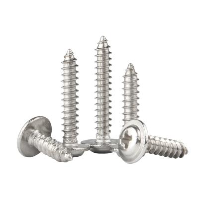 China Stainless Steel Pan Head Screws Coarse / Fine Thread M6 Screw 32 Thread Count for sale