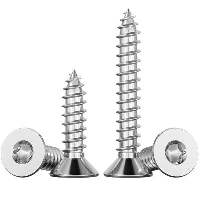 China Stainless Steel Pan Head Screw ST5.5 ST6.3 Countersunk Head Cap Screw for sale