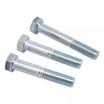 China External Hex Head Bolt Grade 8.8 Zinc Plated Bolts For Automotive for sale