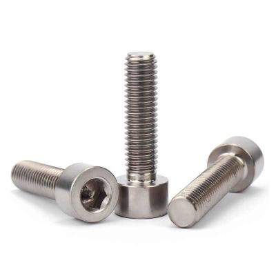 China Steel Cylindrical Socket Head Cap Screw M2 M3 Titanium Alloy Bolts for sale