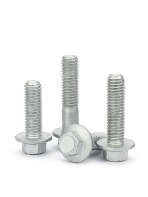 China M3 - M36 Hex Head Bolt Half Threads Metric Flange Head Bolts for sale