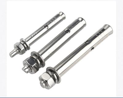 China Carbon Steel Expansion Anchor Bolt 12mm Sleeve Anchor Hex Bolt Grade 8 for sale