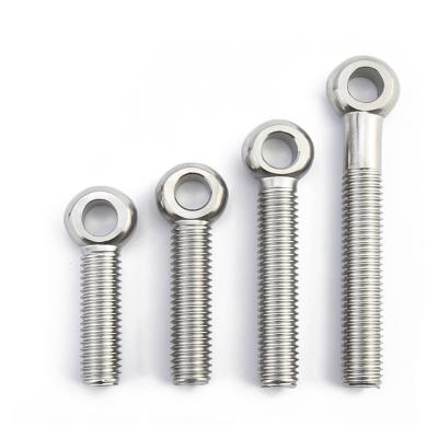 China 304 / 316 Stainless Steel Eye Bolt 1/2 Inch Machinery Eye Bolt Grade 8.8 for sale