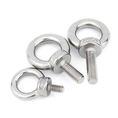 China Carbon Steel Eye Bolts Galvanized Screw Eye Bolt For Machinery for sale