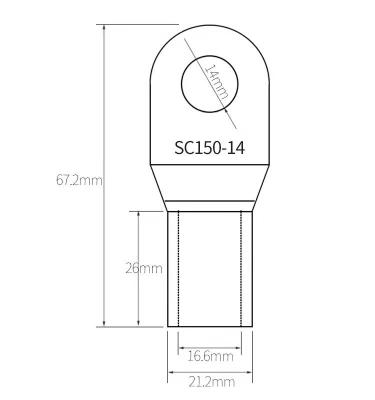 China Tin Copper/Copper SC Terminal for sale