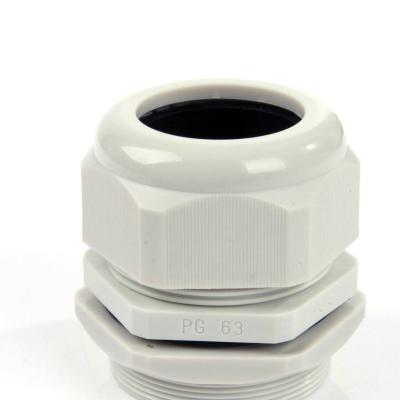 China Strong waterproof and anti-aging nylon electrical plastic cable gland for sale