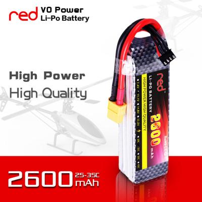 China Rechargeable Toys 2600mAh 3s Lithium Polymer Battery 3.7v Lipo Ultra Thin Battery for sale