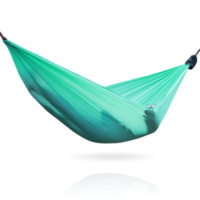 China Lightweight Camping Hammocks Swing Single Portable Hammock For Outdoor Indoor Tree Straps for sale