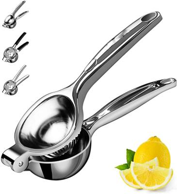 China Food Grade SS304 SS316 Viable Manual Squeezer Product Hand Held Lemon Squeezer for sale