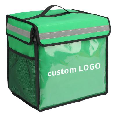 China Guangzhou Factory Waterproof OEM Keeping Food Food Delivery Bag Hot Insulated Thermal Binding for sale