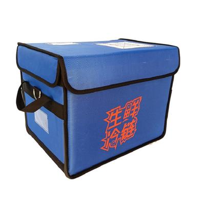 China Custom Logo Food Keep Fresh Cooler Bag Waterproof Wholesales Thicken Waterproof Cooler Bag for sale