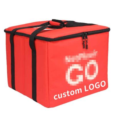 China Waterproof Hot Sales Custom Logo Food Cooler Bag Fresh Vegetable Fish Flesh Delivery Cooler Bag for sale