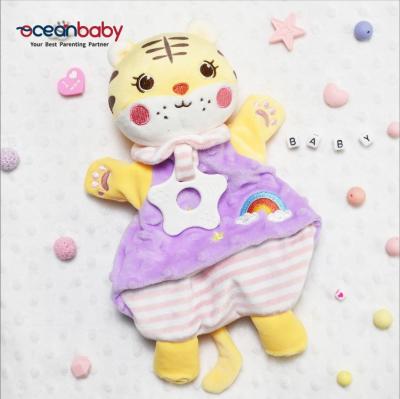 China No Fluorescent / Calm Baby / Soft And Skin-Friendly Soothe Baby Tiger Sleeping Plush Toys for sale