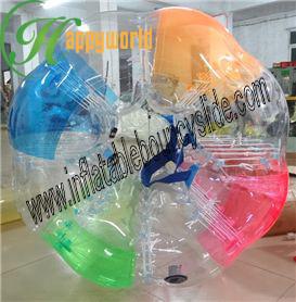 China Colored Outdoor Inflatable Bumper Ball With Humen Inside For Bubble Football Game for sale