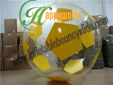 Chine Boule de butoir gonflable adaptée aux besoins du client de hamster, ballon de football humain gonflable pour des enfants à vendre