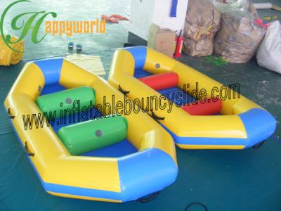 China Portable PVC Inflatable Boat With 3 Person , Inflatable Rafting / Drifting Boats for sale