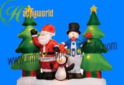 China Decoraciones inflables de la Navidad, árbol de navidad inflable de Airblown para los niños en venta