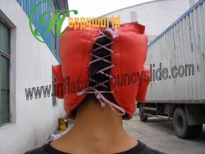 Chine Accessoires gonflables drôles avec le casque de boxe de gladiateur pour des enfants à vendre