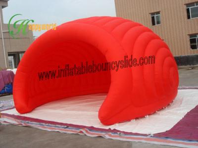 China FR Rip Stop Nylon Orange Inflatable Event Tent Customized Durable for sale