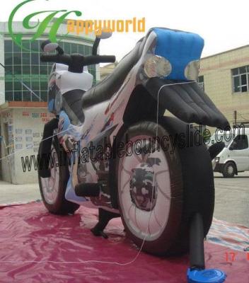 China Motorcycle Model For Advertising / Inflatable Motorcycle Model For Exhibition , Events And Parties for sale