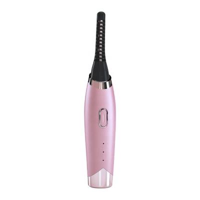 China New Arrival PASSIONATE 2023 Mini Pink Electric Heated Eyelash Fill Curler USB Speed ​​Control Lash Lift Kit 3 for sale