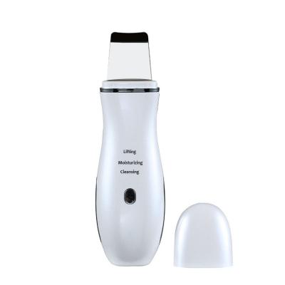 China Amazon Hot Selling EMS Ion Peeling Facial Peeler Skin Electric Facial Skin Care Scrubber DEEP CLEANSING Spatula for sale