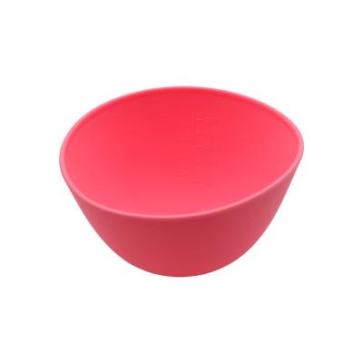 China Hot-selling Diy Mask Beauty Makeup Devices DIY Mask Bowl Silicone Mask Facial Mixing Bowl for sale